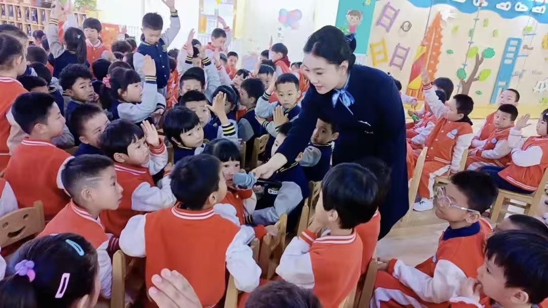 临夏世界地质公园博物馆走进京师幼学幼儿园开展科普进校园活动